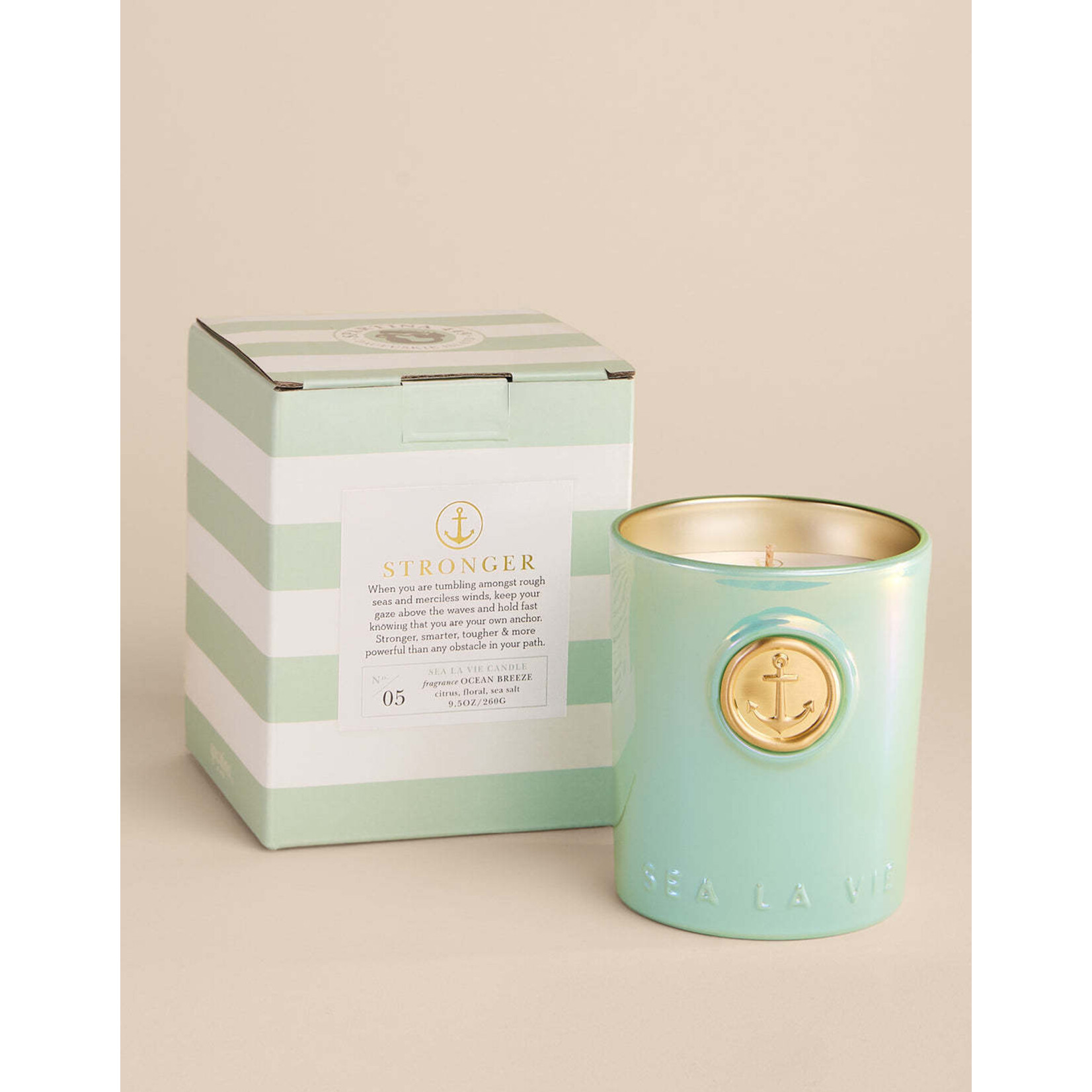 Spartina Sea La Vie Candle 9.5oz. Stronger/Anchor No. 05