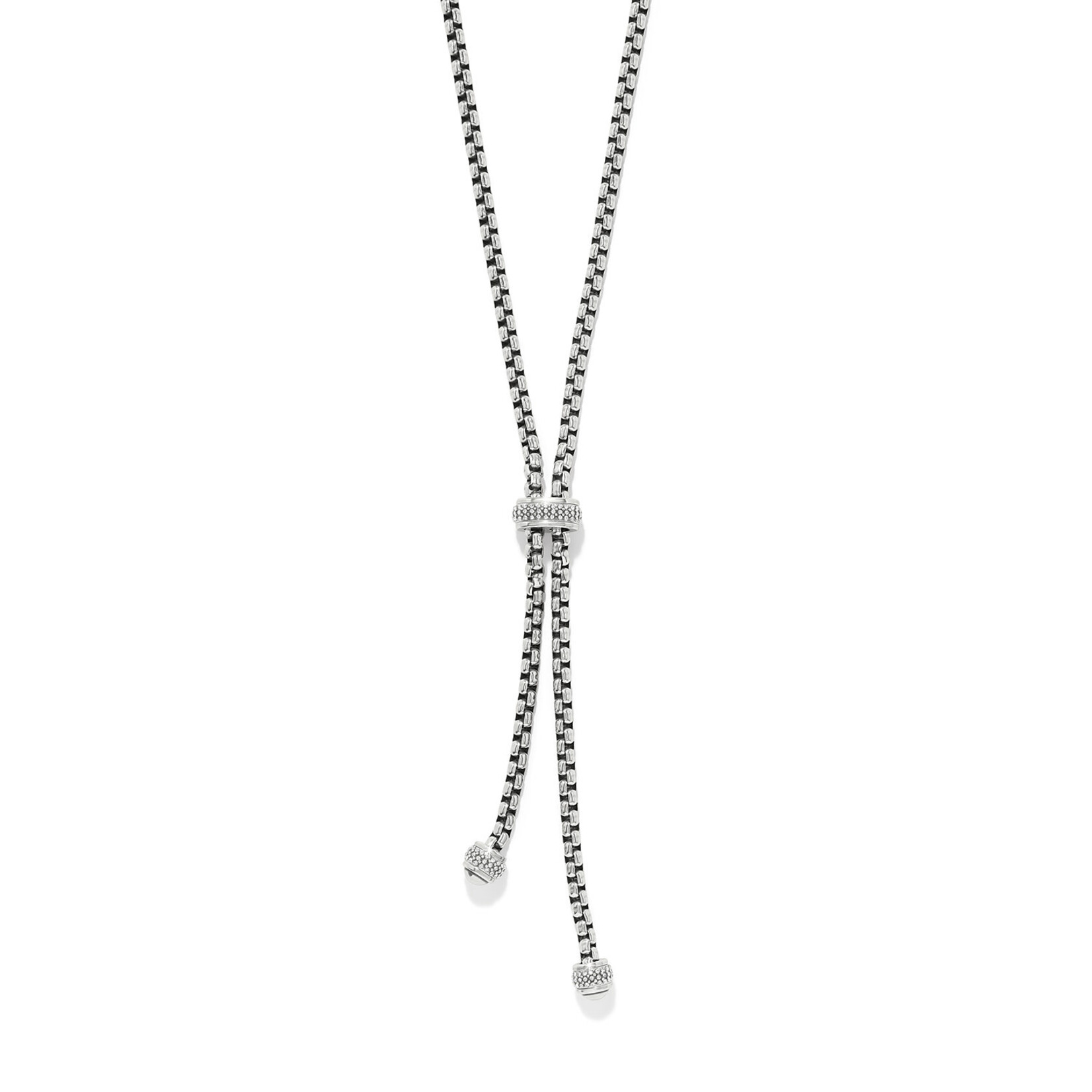 Brighton Meridian Solis Silver Y Necklace