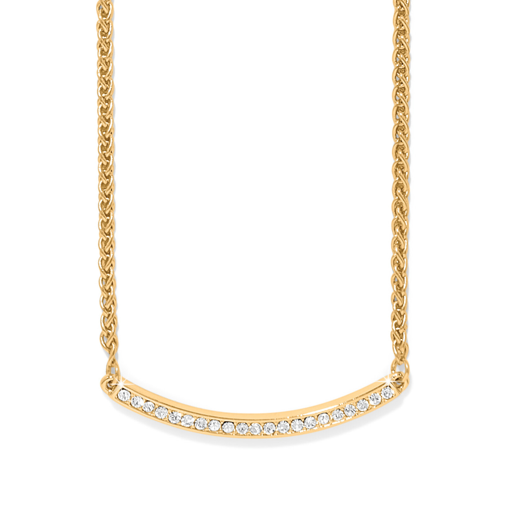 Brighton Meridian Geo Bar Gold Necklace