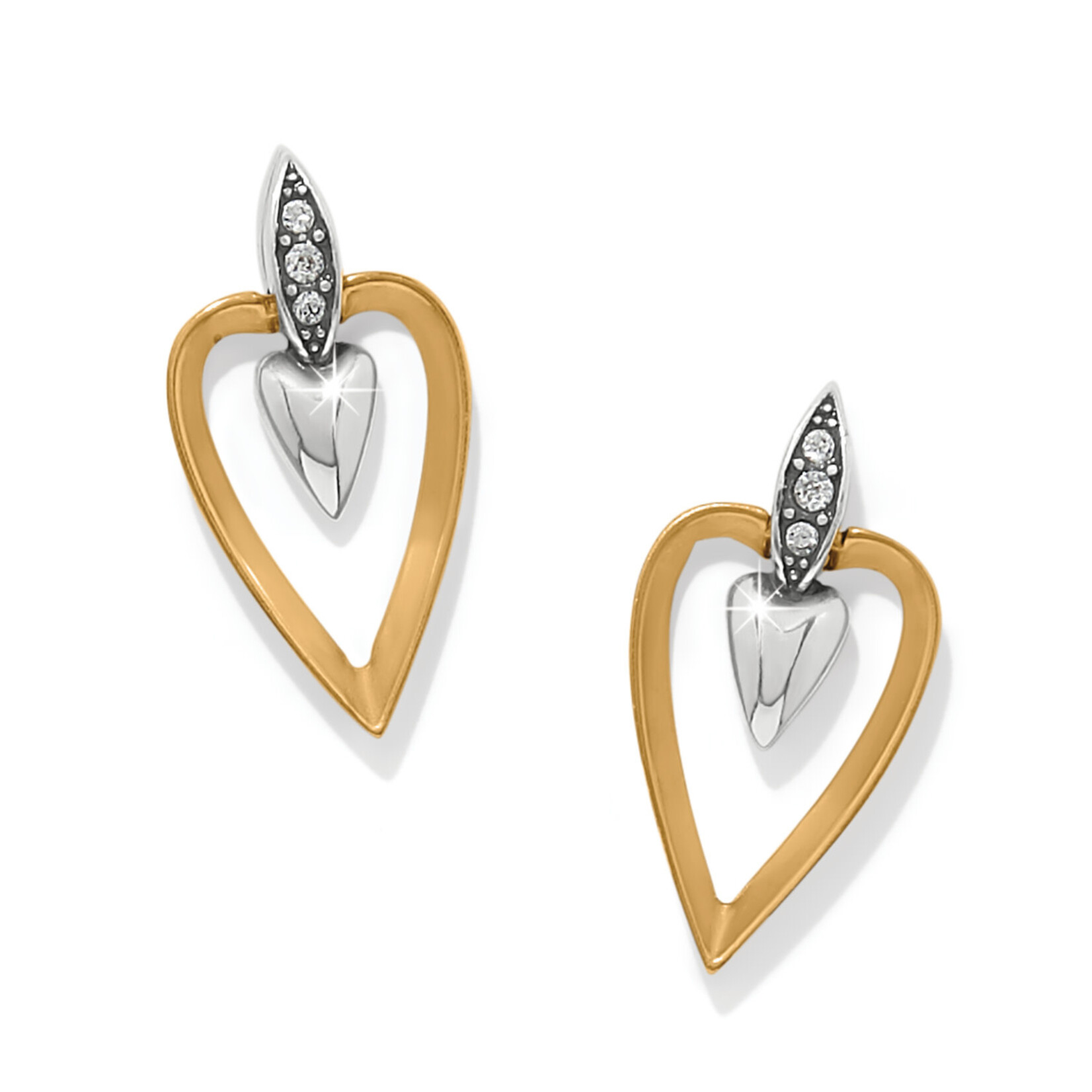 Brighton Love Messages B Calm Post Earrings