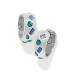 Brighton Love Messages B Radiant Hoop Earrings