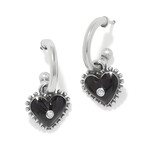 Brighton Pretty Tough Amour Heart Post Drop Earrings