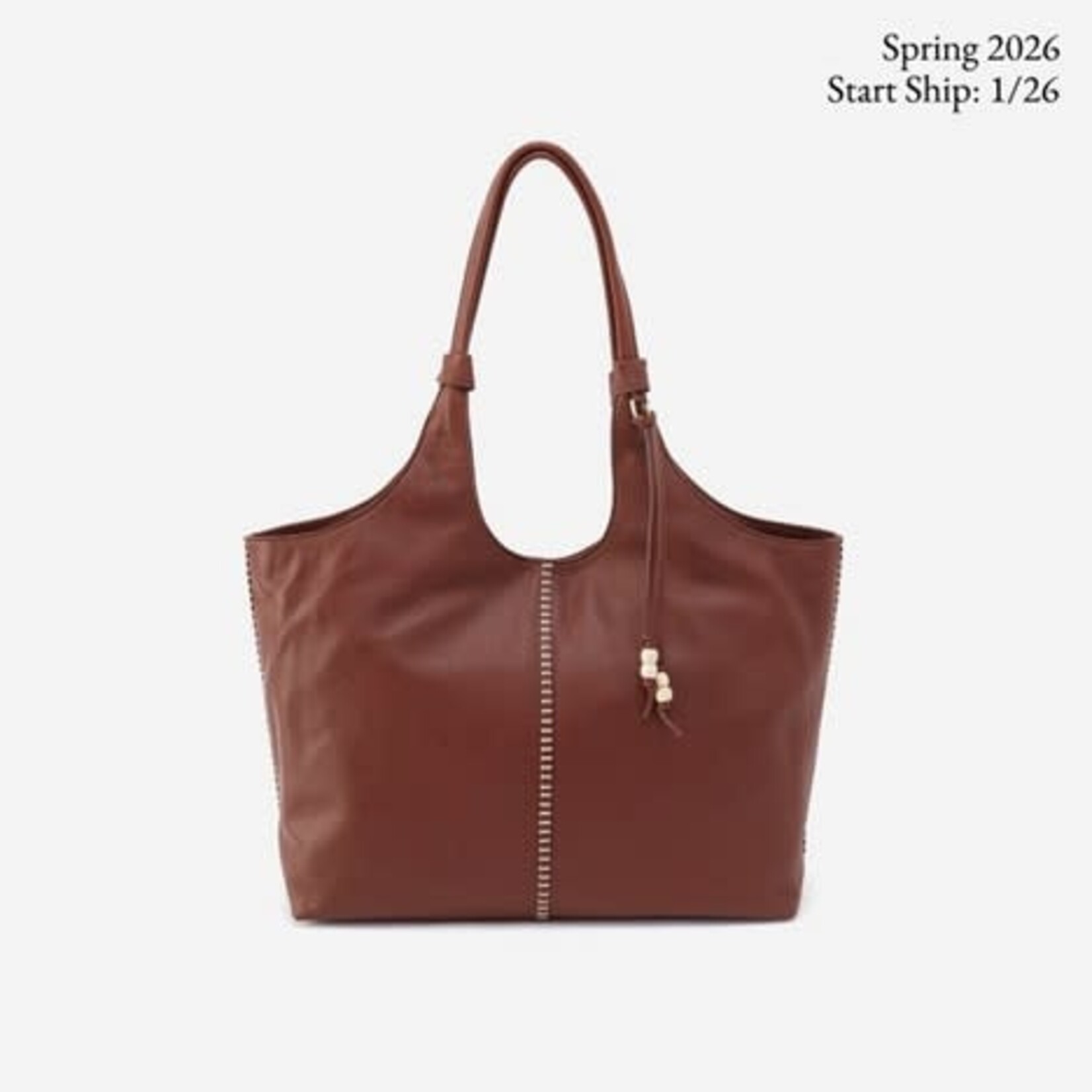 HOBO La Jolla Cloud Leather Tote in Cocoa Bean