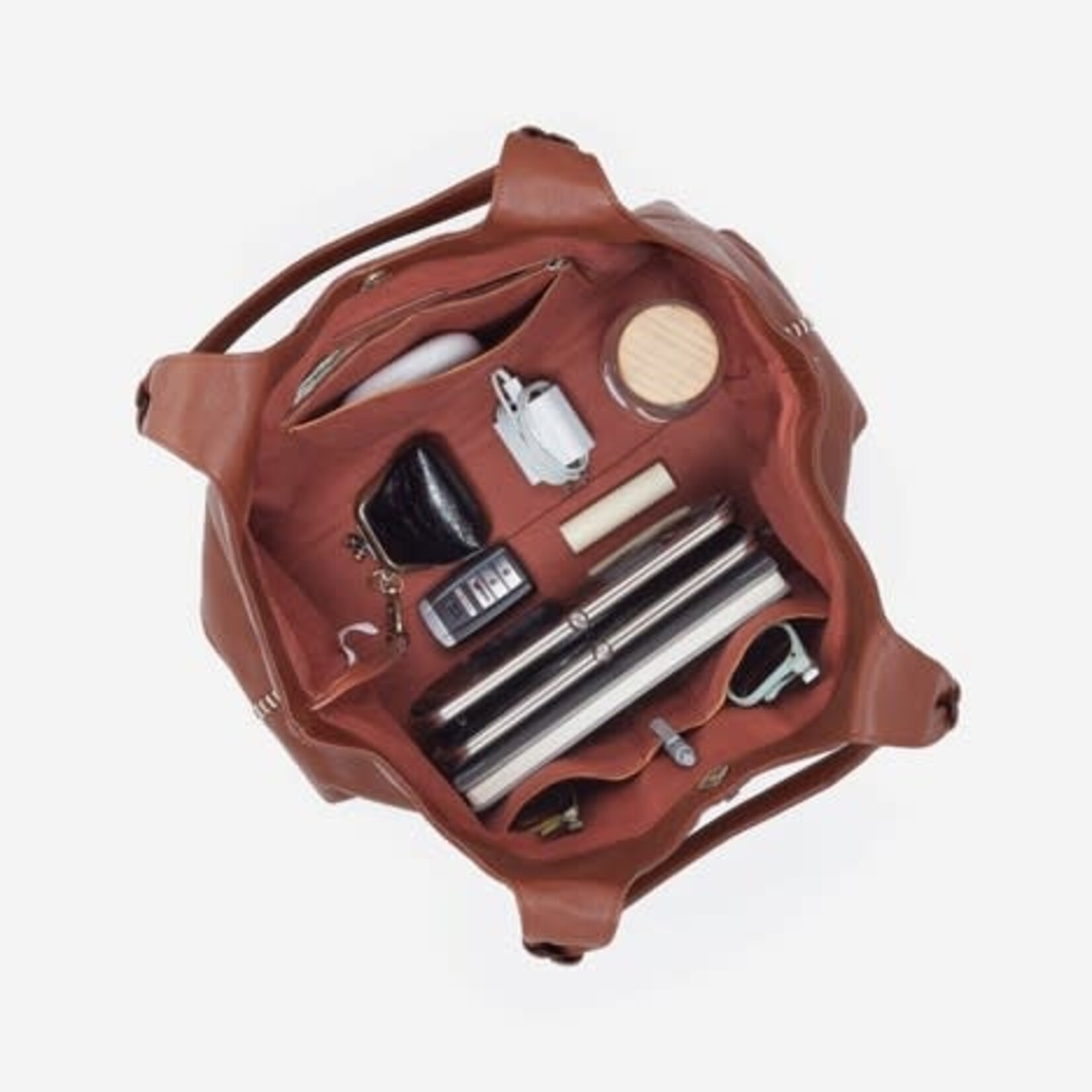 HOBO La Jolla Cloud Leather Tote in Cocoa Bean