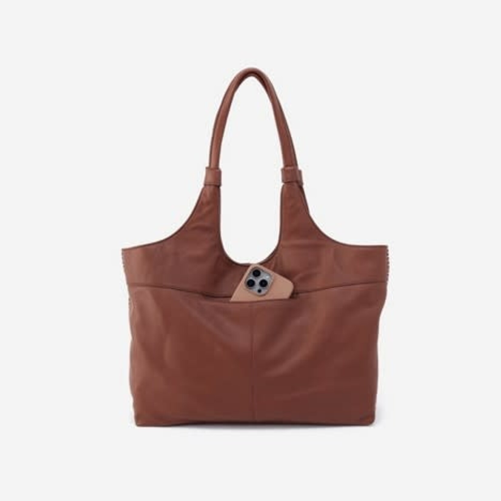 HOBO La Jolla Cloud Leather Tote in Cocoa Bean