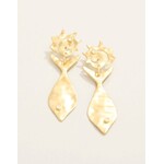 Spartina Flagler Fish Earrings Gold