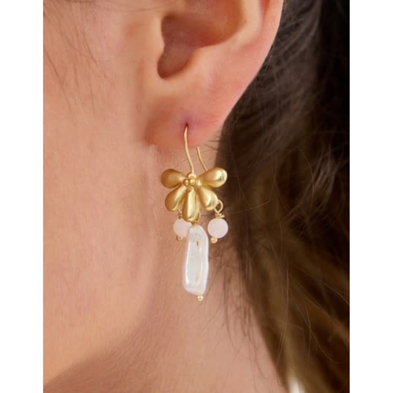 Spartina Vilano Earrings Pearl