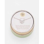 Spartina SLV Necklace 18" Radiant/Mother-Of-Pearl Heart Silver