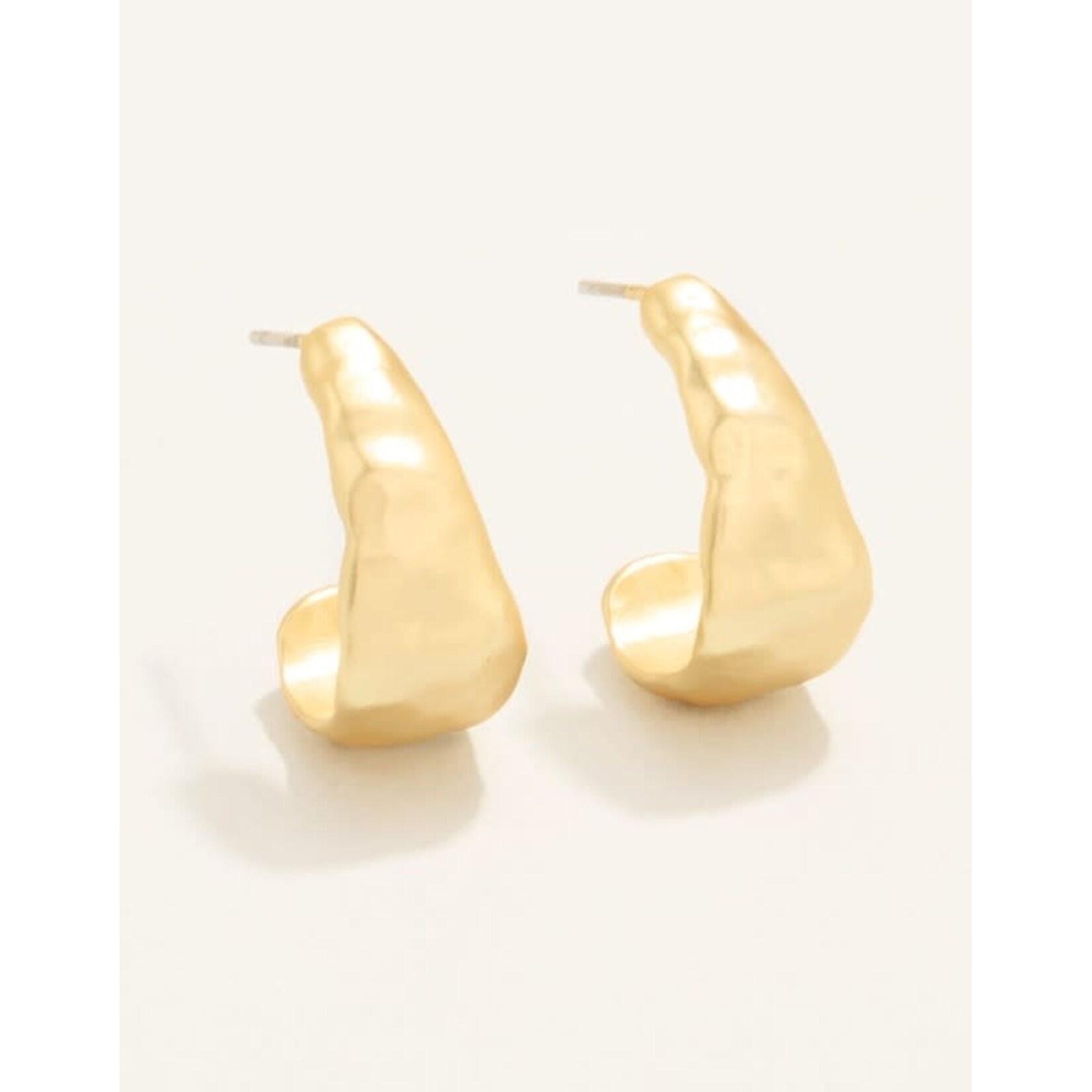 Spartina Tolo Mato Hoop Earrings Gold