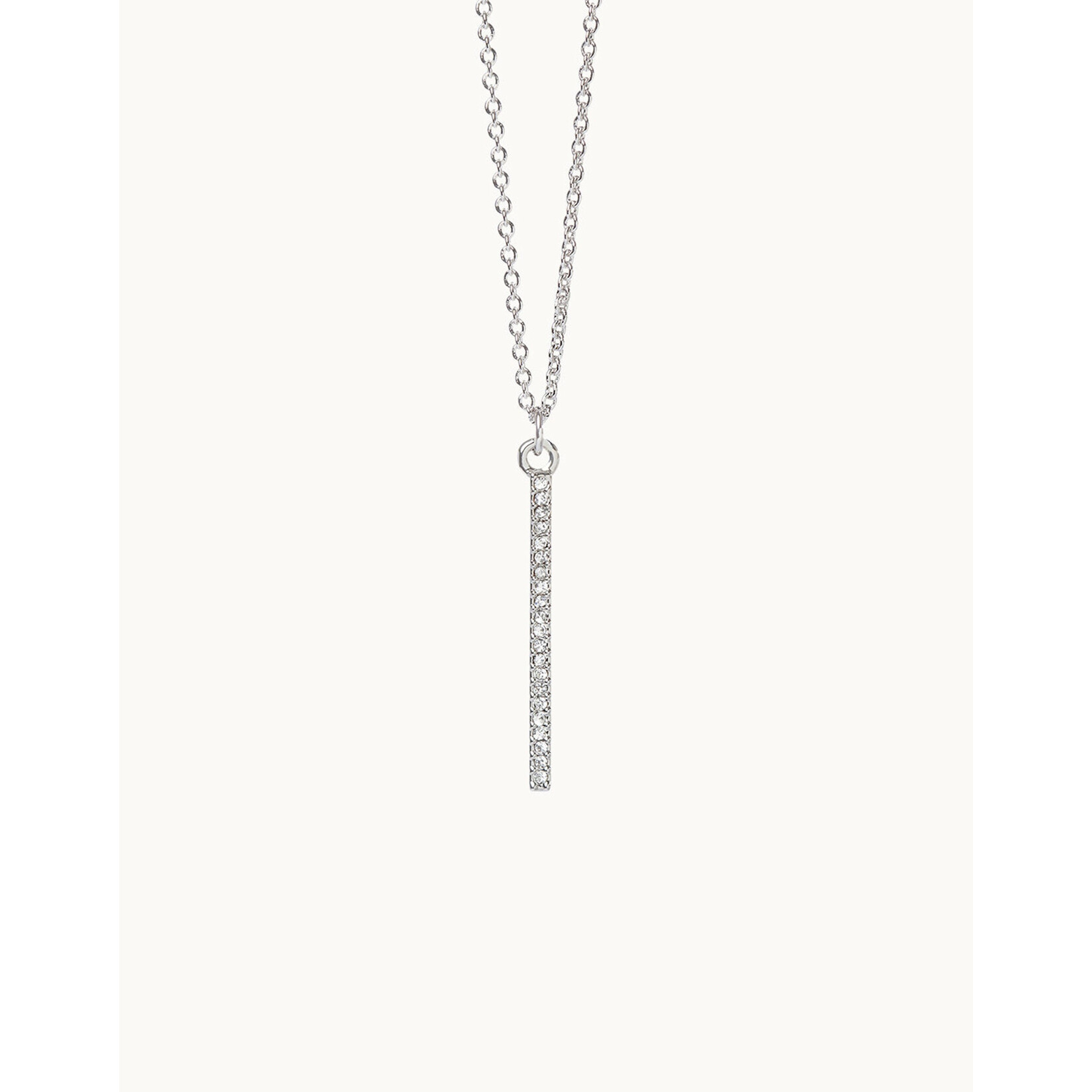 Spartina Sea La Vie Necklace 18" Unstoppable/Vertical Bar Slvr