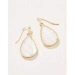 Spartina Willa Carved Earrings Mother-Of-Pearl