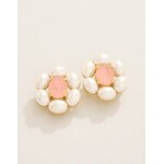 Spartina Mary Ann Stud Earrings Pearl