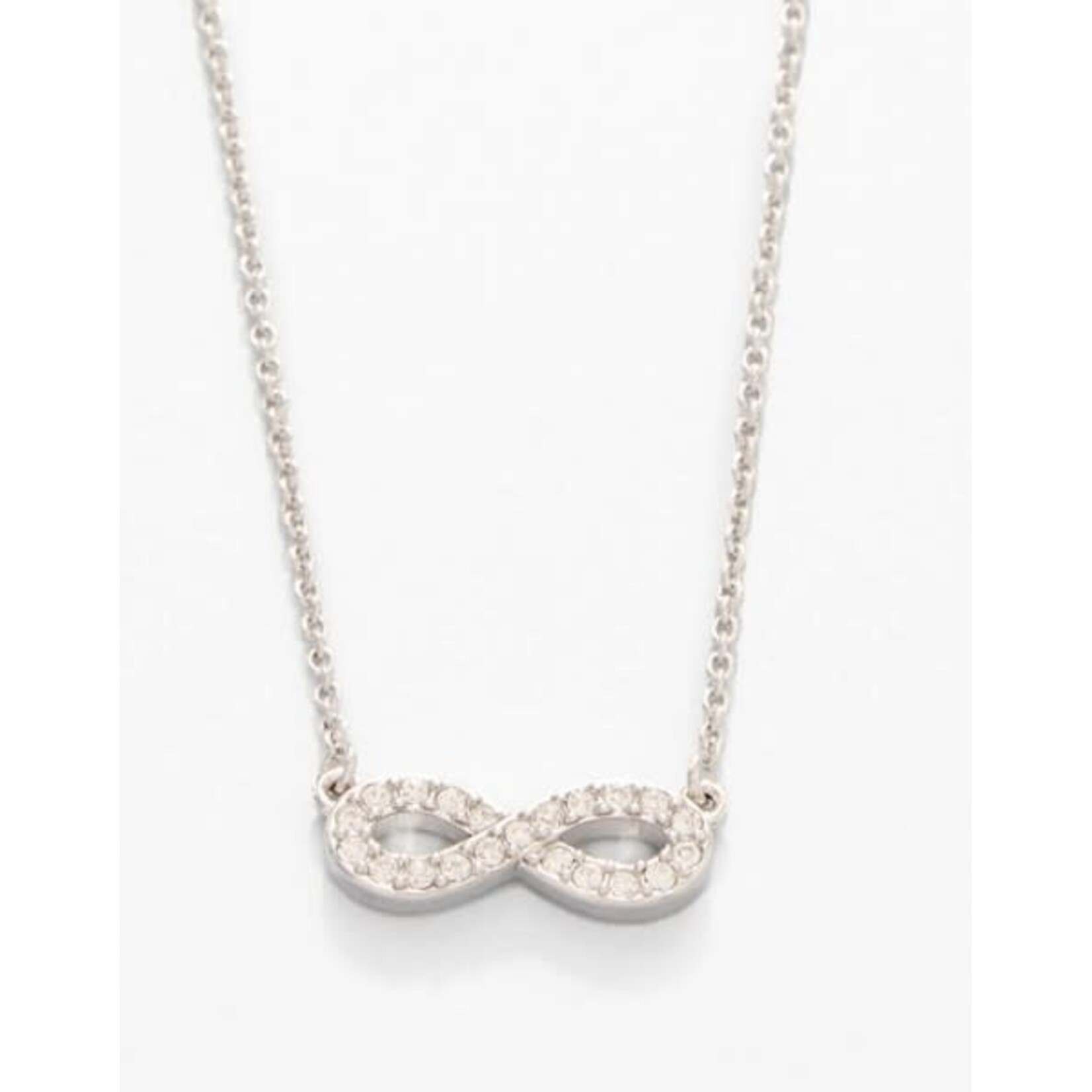 Spartina SLV Necklace 18" Eternally Grateful/Infinity Silver