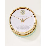 Spartina SLV Necklace 18" Friendship/Starfish