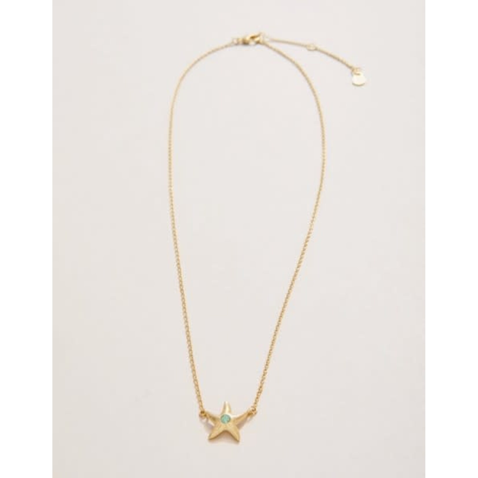 Spartina SLV Necklace 18" Friendship/Starfish