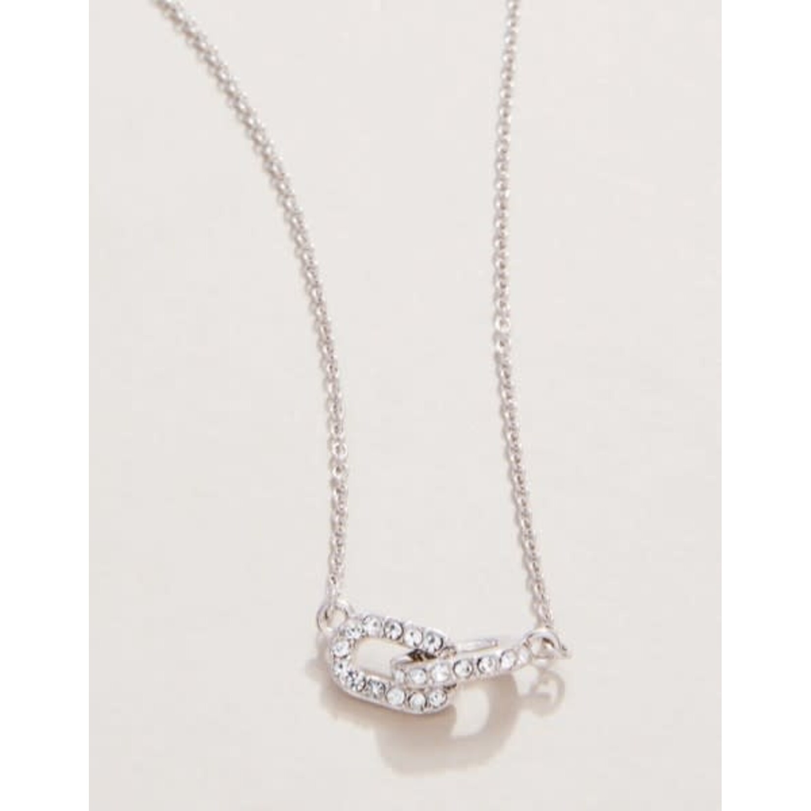 Spartina SLV Necklace 18" Strength/Links Silver