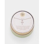 Spartina SLV Necklace 18" Faith/Pearl Cross Silver