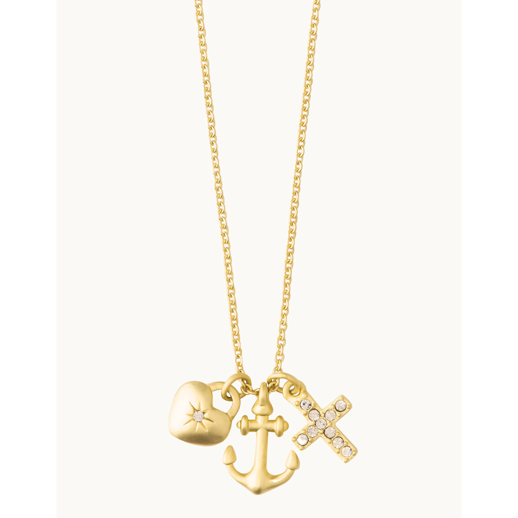 Spartina Sea La Vie Necklace 18" Rejoice/Faith Hope Love