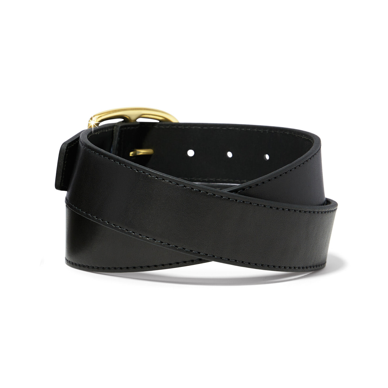 Brighton Ambrose Belt in Black