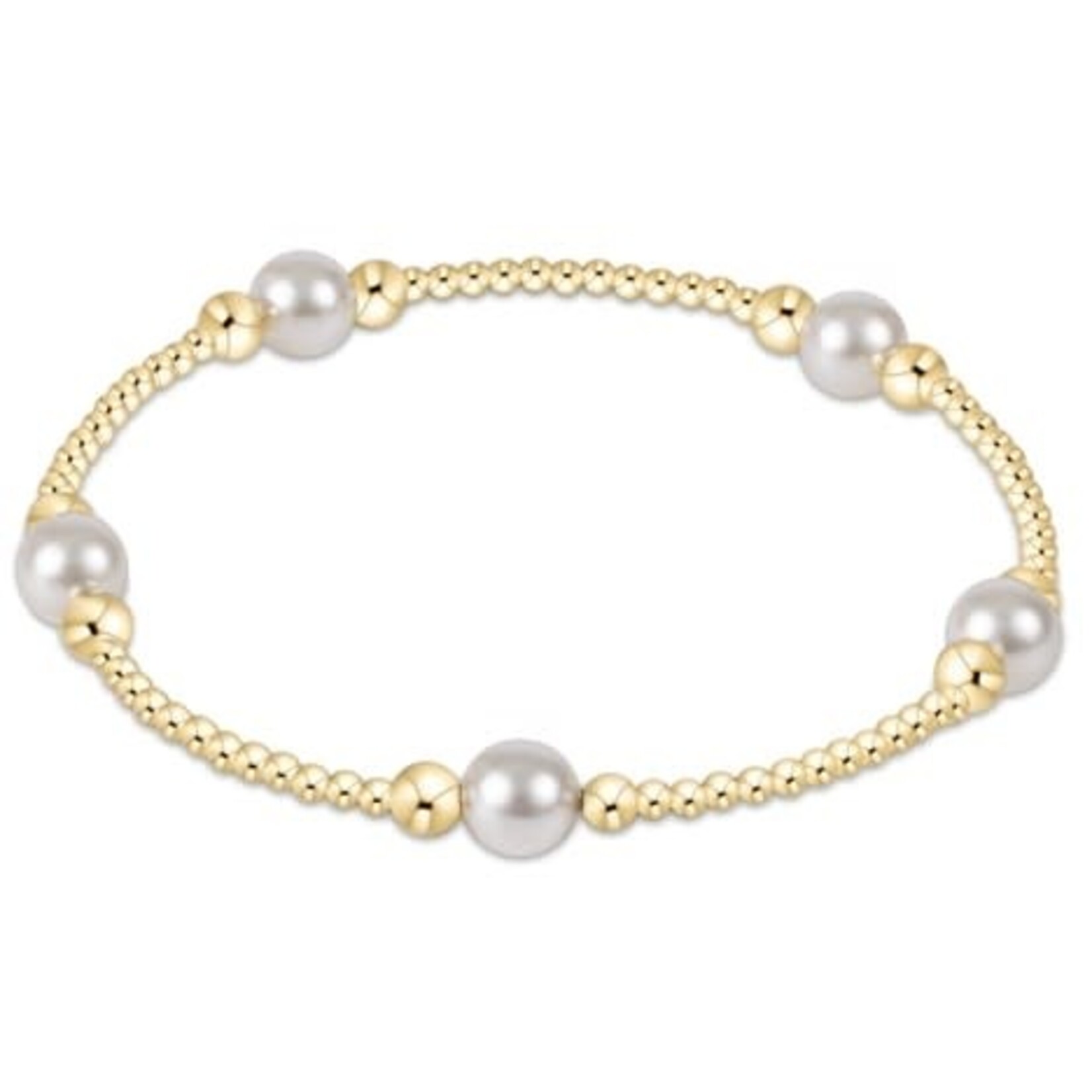 enewton Design PURPOSE PEARL 6MM GOLD BRACELET