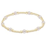 enewton Design PURPOSE PEARL 4MM GOLD BRACELET