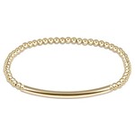 enewton Design BLISS BAR SMOOTH GOLD 3MM BRACELET