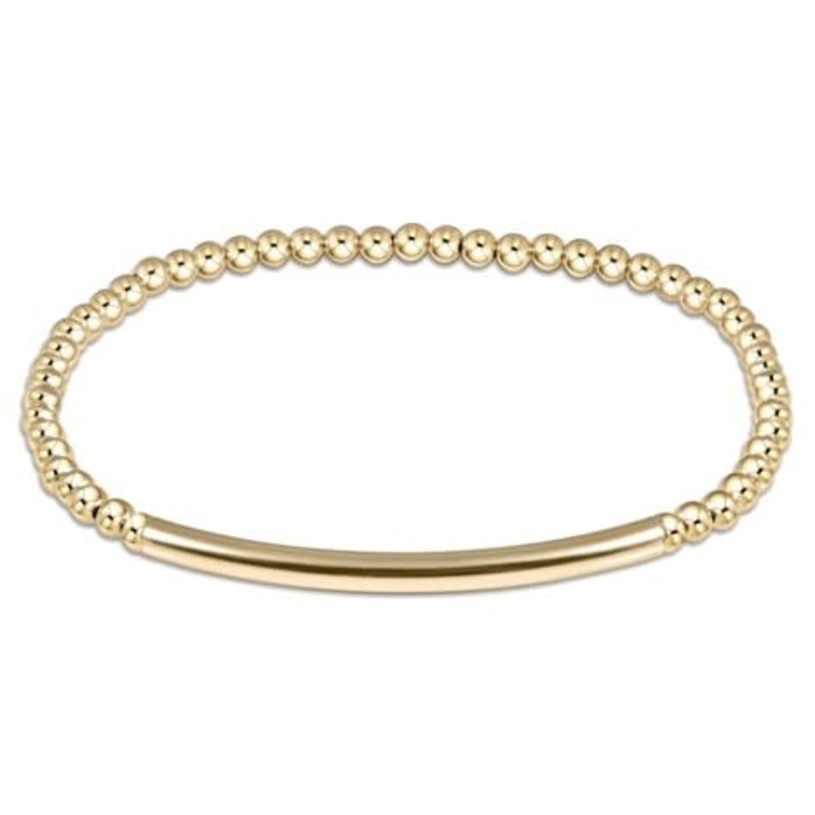 enewton Design BLISS BAR SMOOTH GOLD 3MM BRACELET