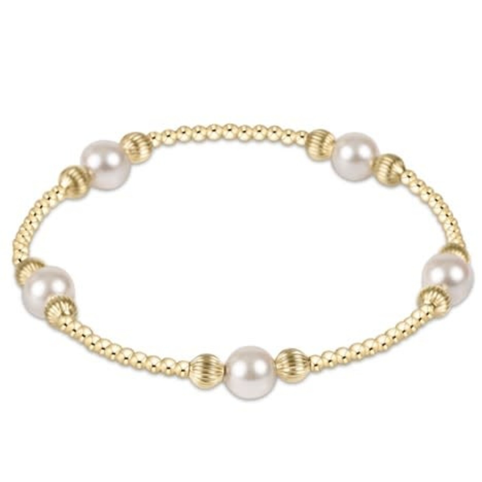 enewton Design PURPOSE PEARL 6MM DIGNITY GOLD BRACELET