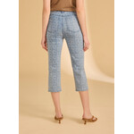 FDJ Pull-On Printed Capri in Sun Tile