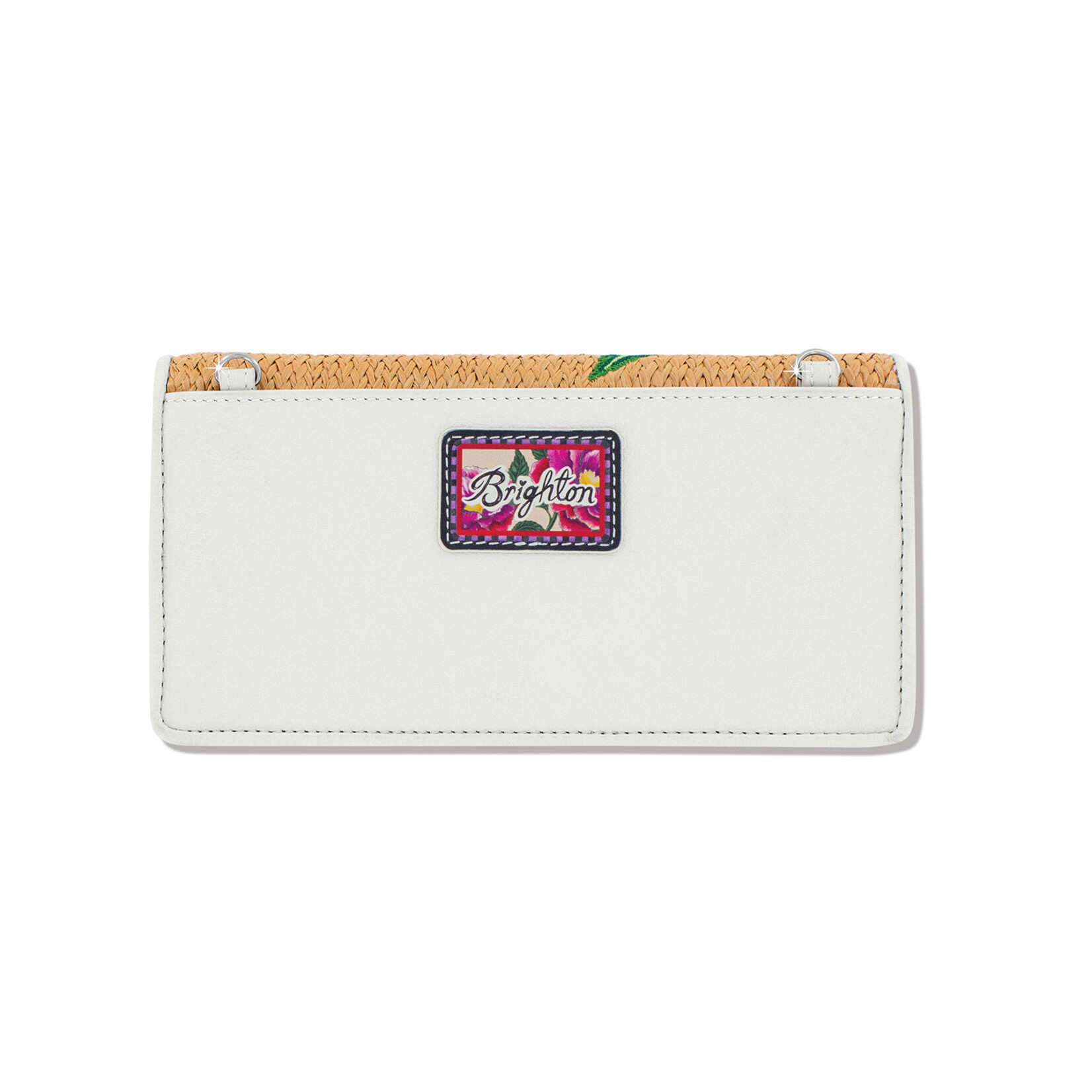 Brighton White Rose Petal Rockmore Wallet
