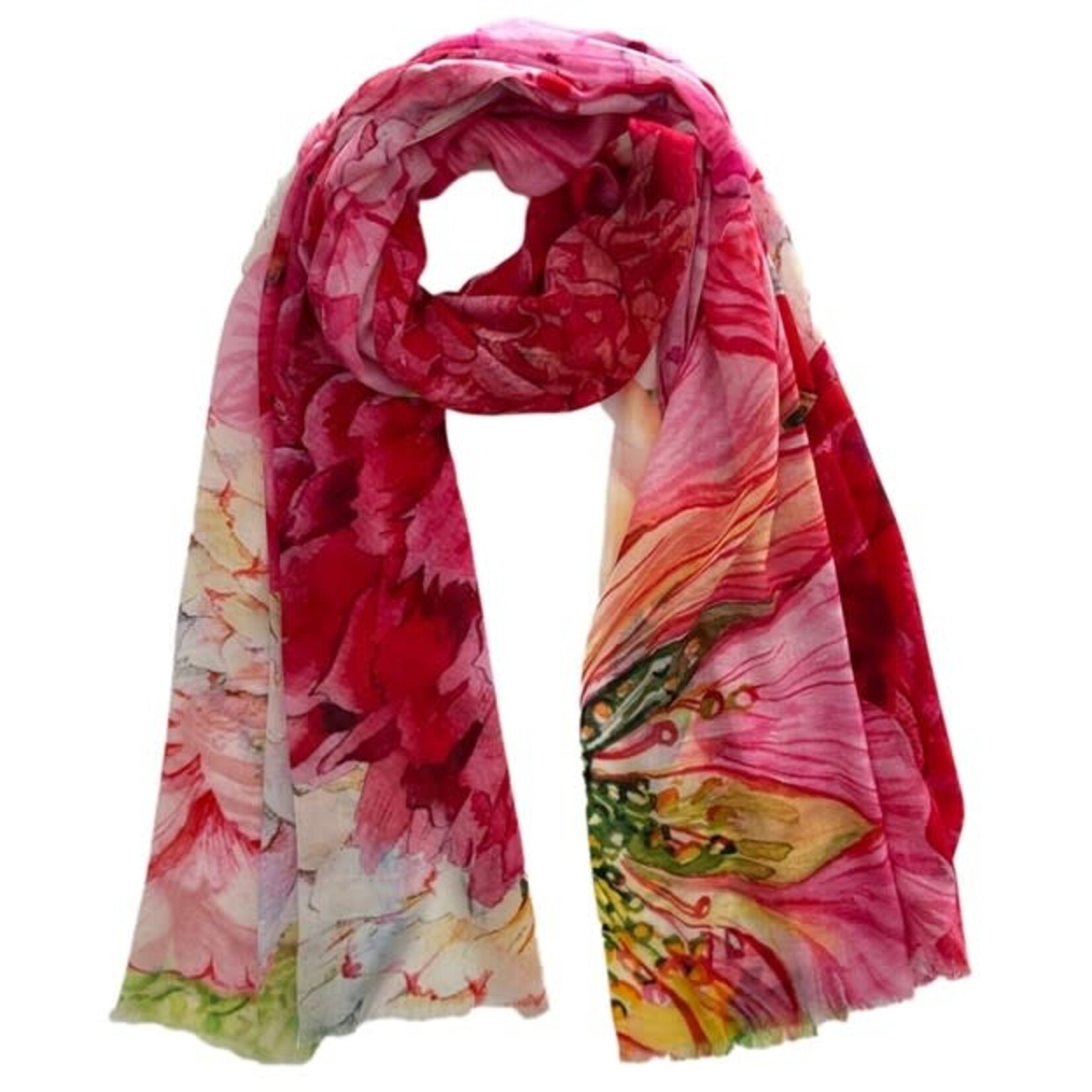 Chinar Peony Scarf