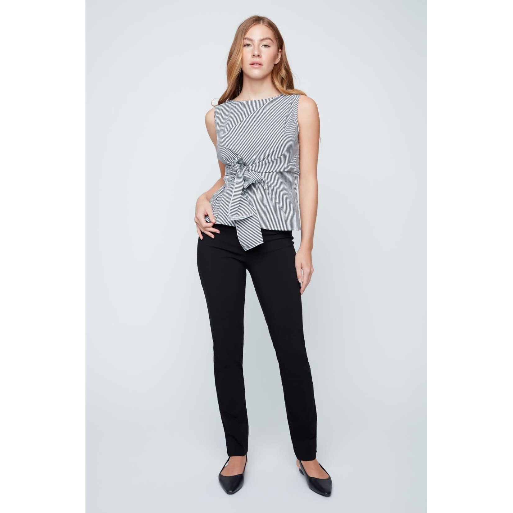 Woven Blouse in Black Combo