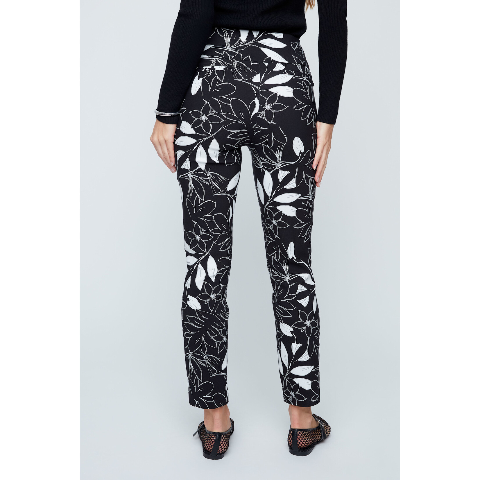 Woven Pant in Black Combo