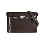 Brighton Jordyn Crossbody Organizer in Cocoa