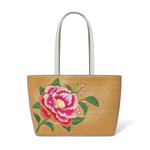 Brighton Roselyn Straw Tote in White
