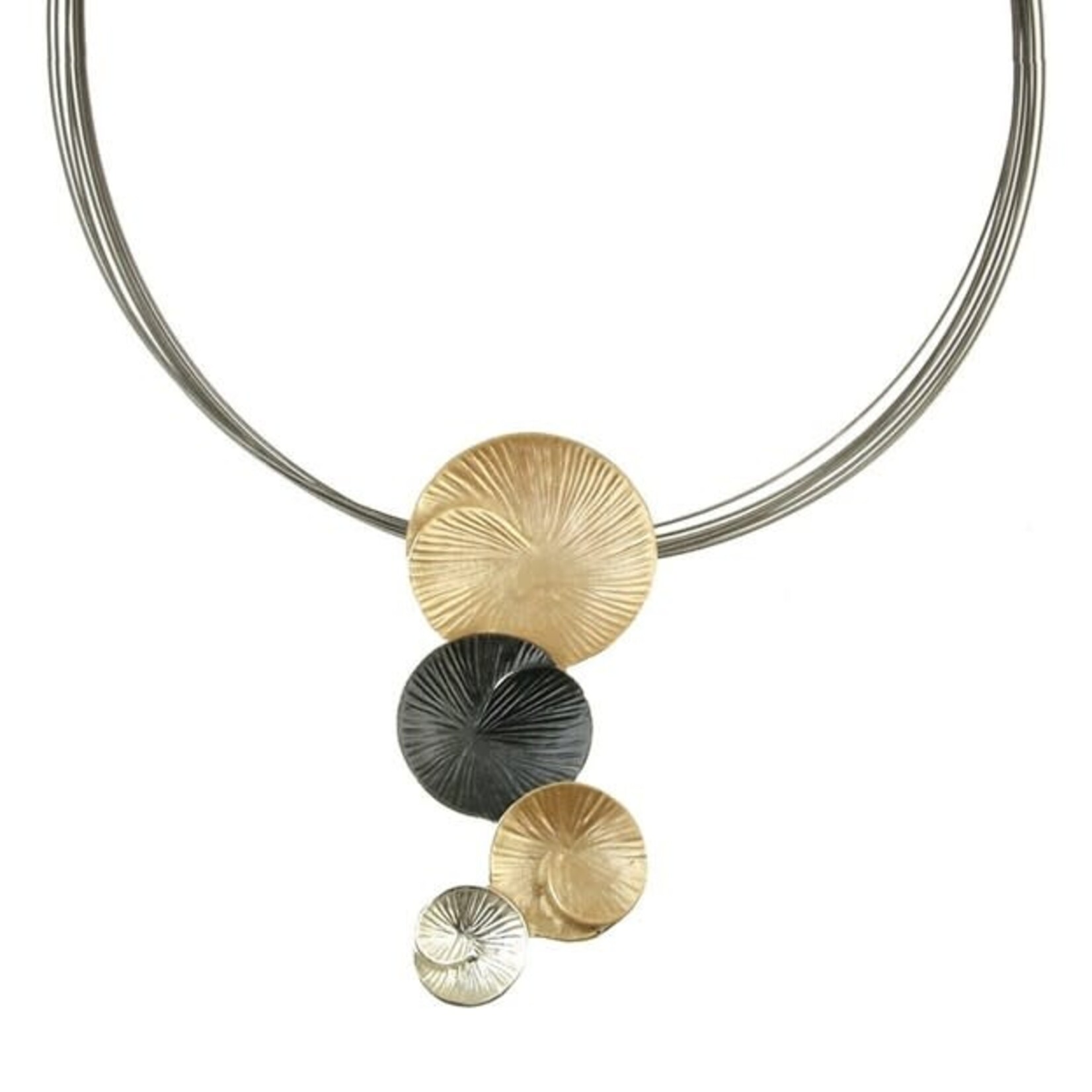 Origin Jewelry Vertical Lily Pendant in Gold