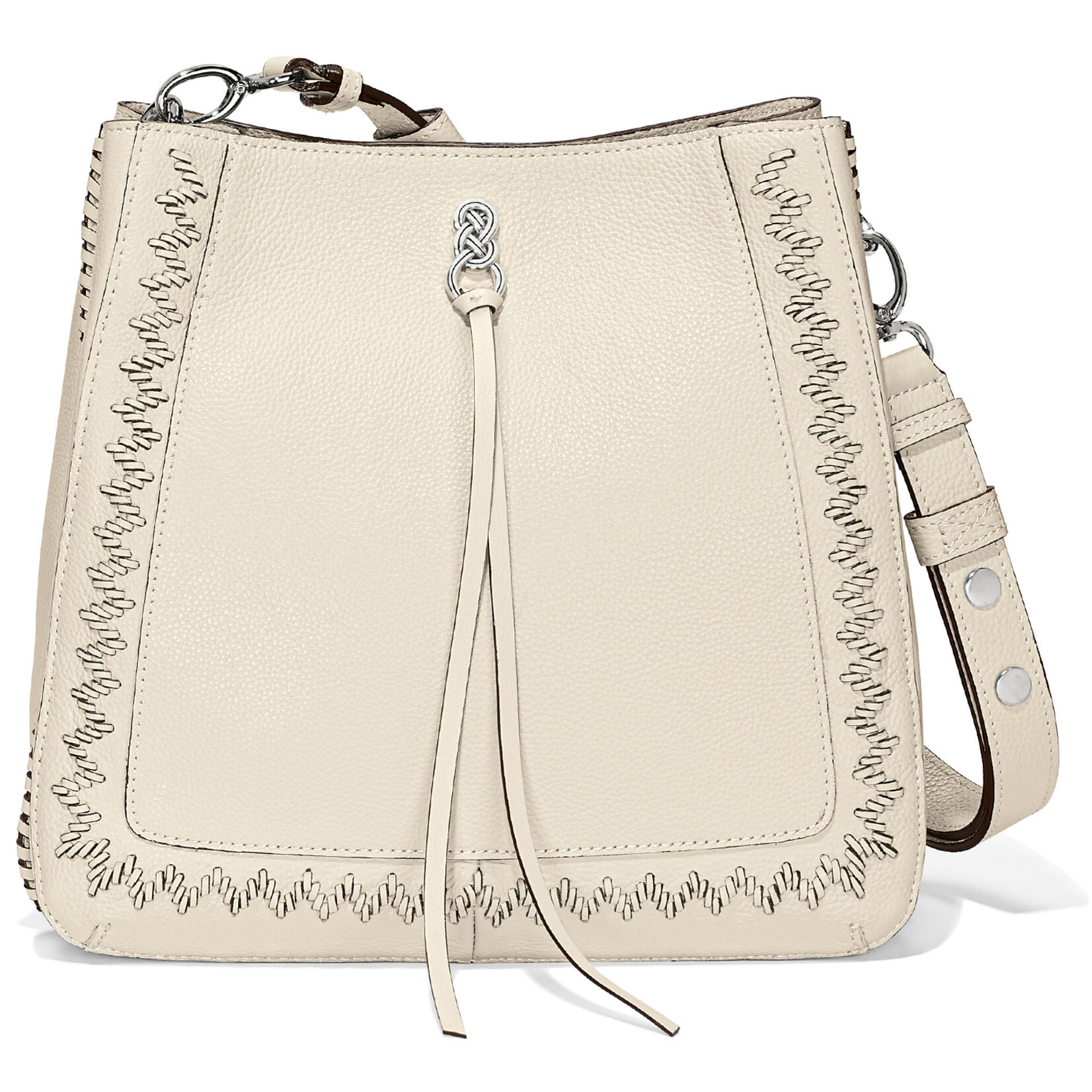 Brighton Georgia Convertible Hobo White