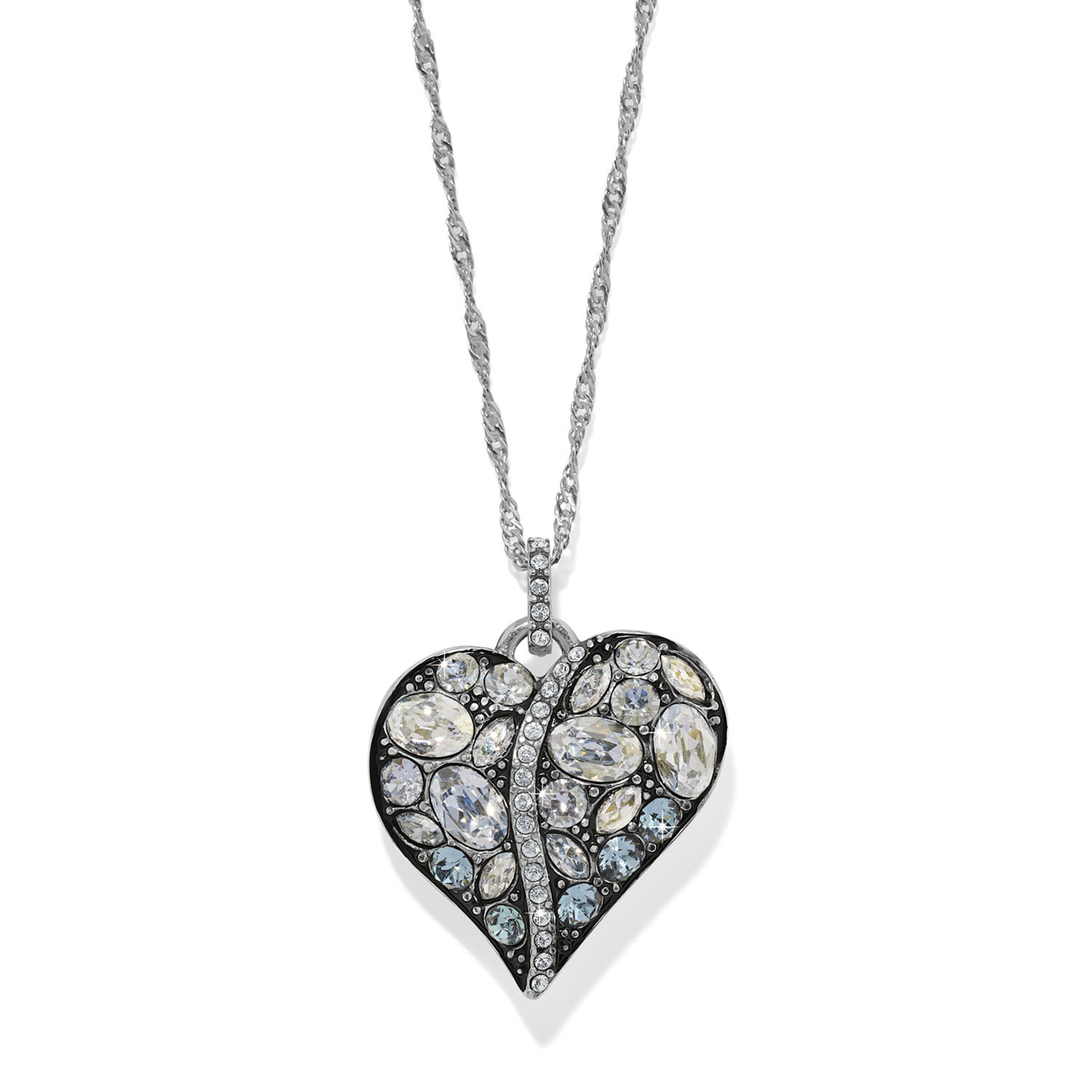 Brighton Trust Your Journey Sky Heart Necklace