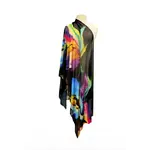 Glory Long & Wide Print Mesh Shawl Stole Wrap