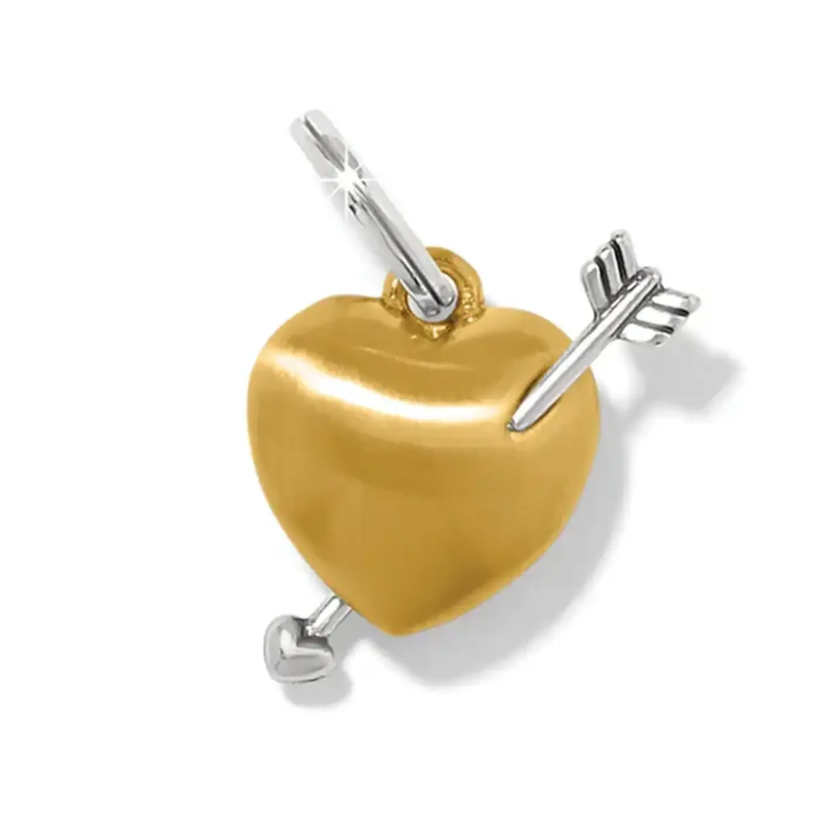 Brighton One Heart Arrow Charm