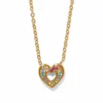 Brighton Enchanting Gem Heart Necklace