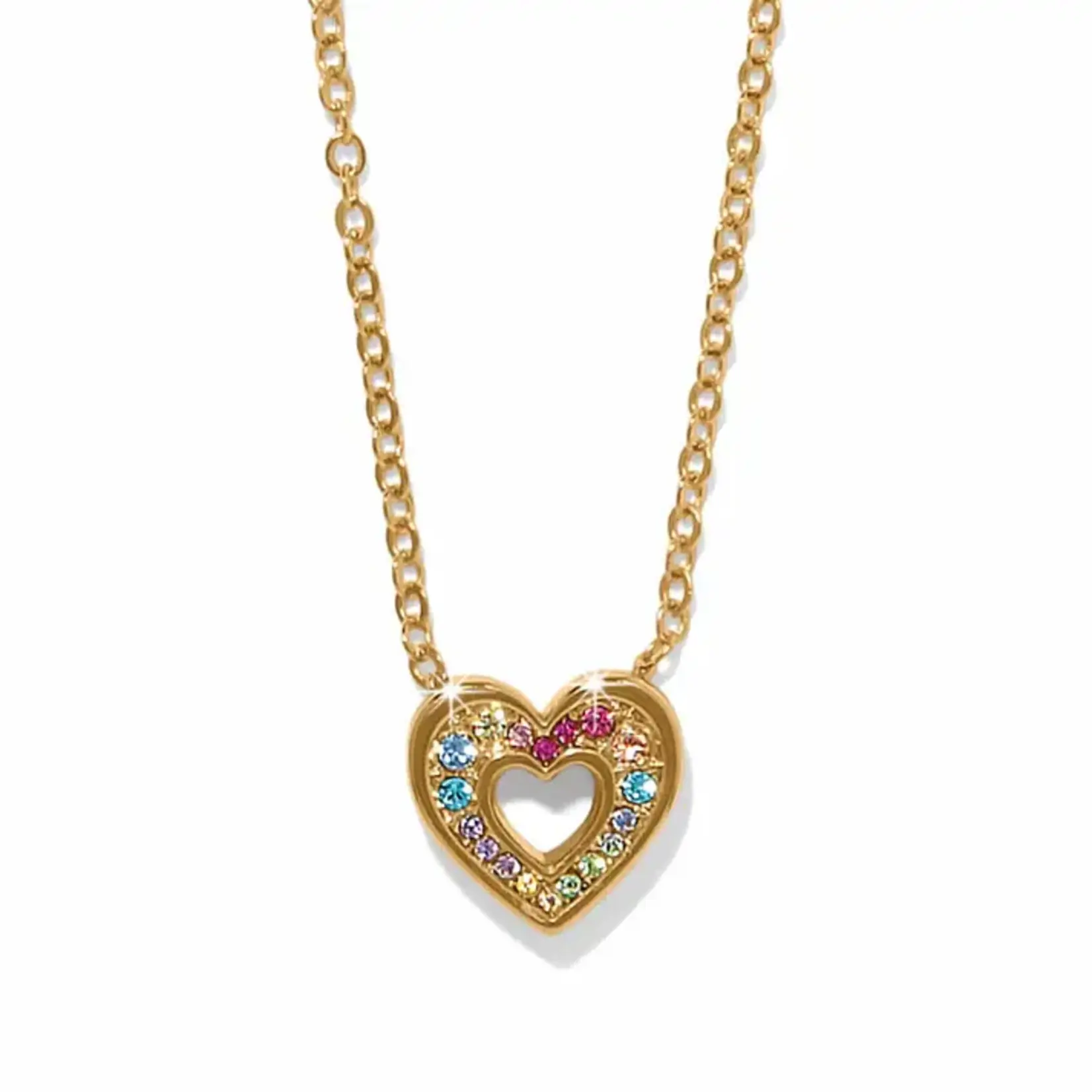 Brighton Enchanting Gem Heart Necklace