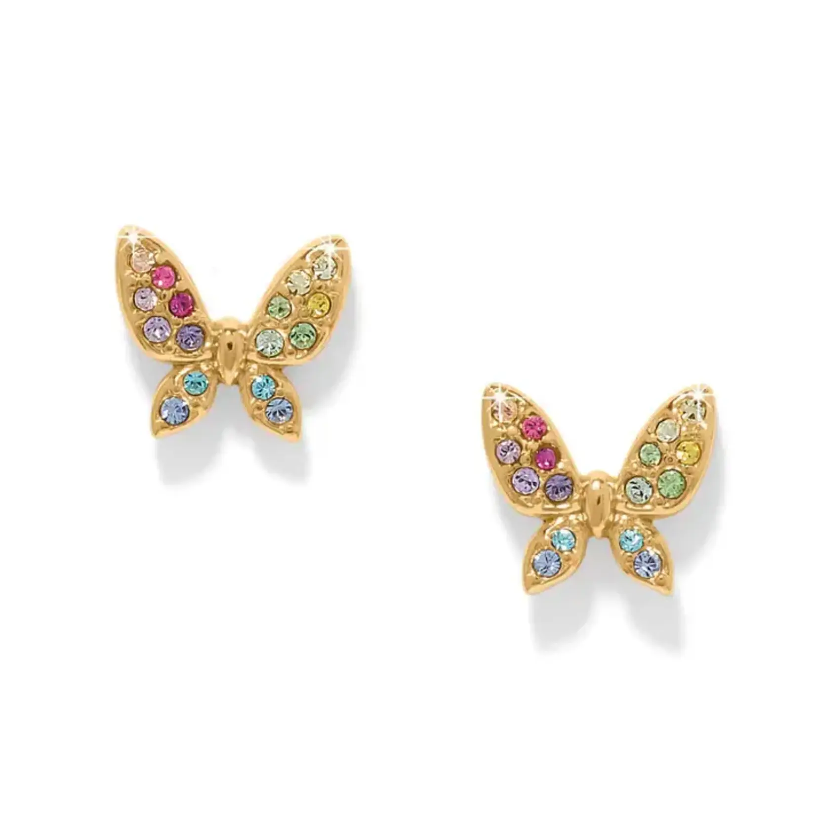 Brighton Enchanting Gem Butterfly Earrings
