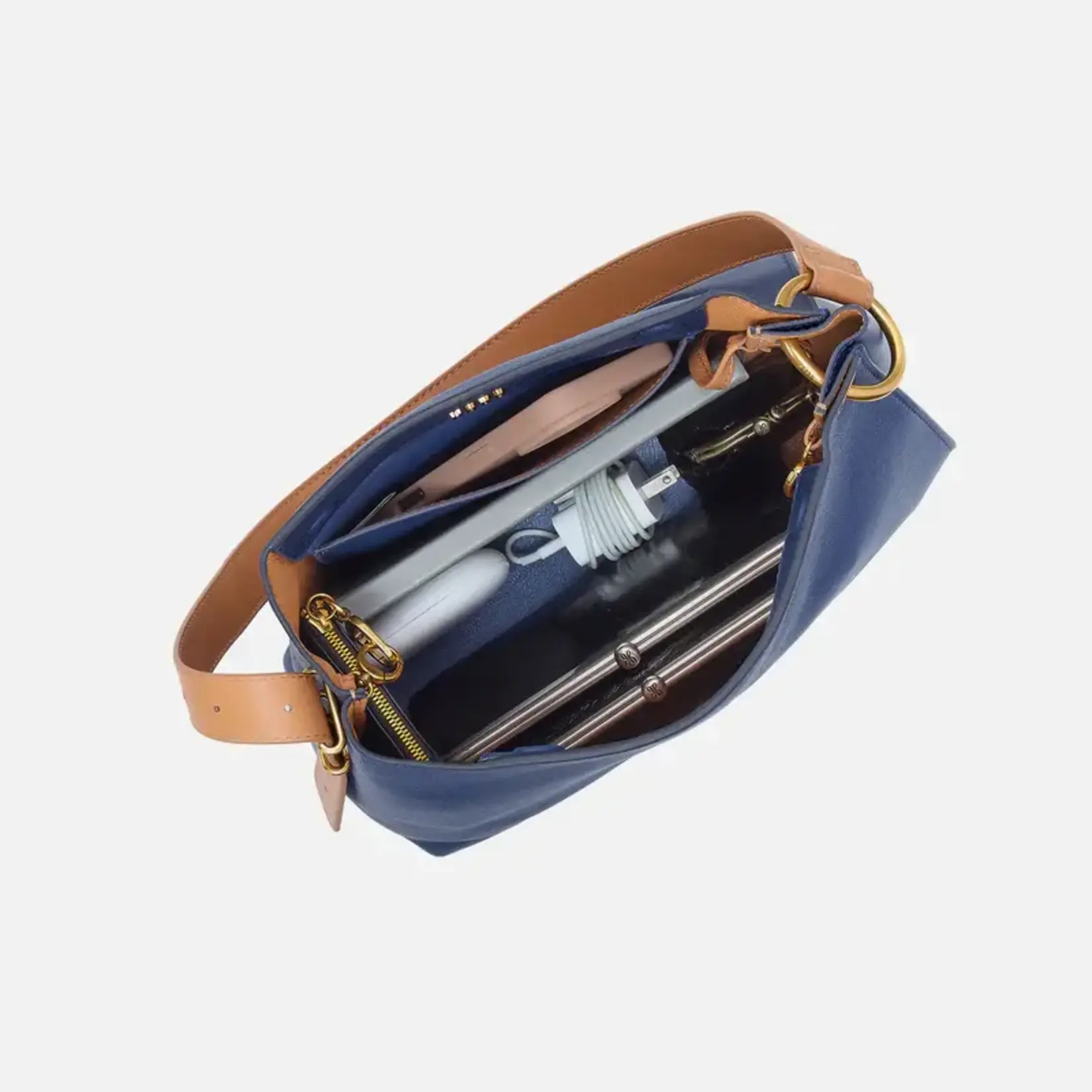 HOBO Rayna Shoulder Bag  Navy Horizon