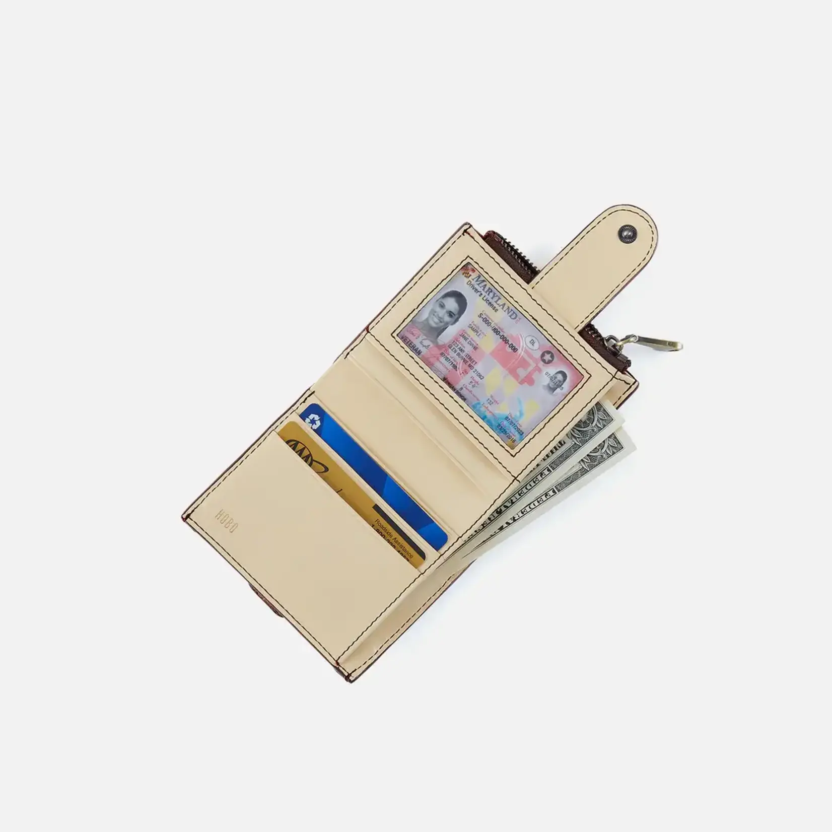 HOBO Dunn Mini Wallet Butter Yellow