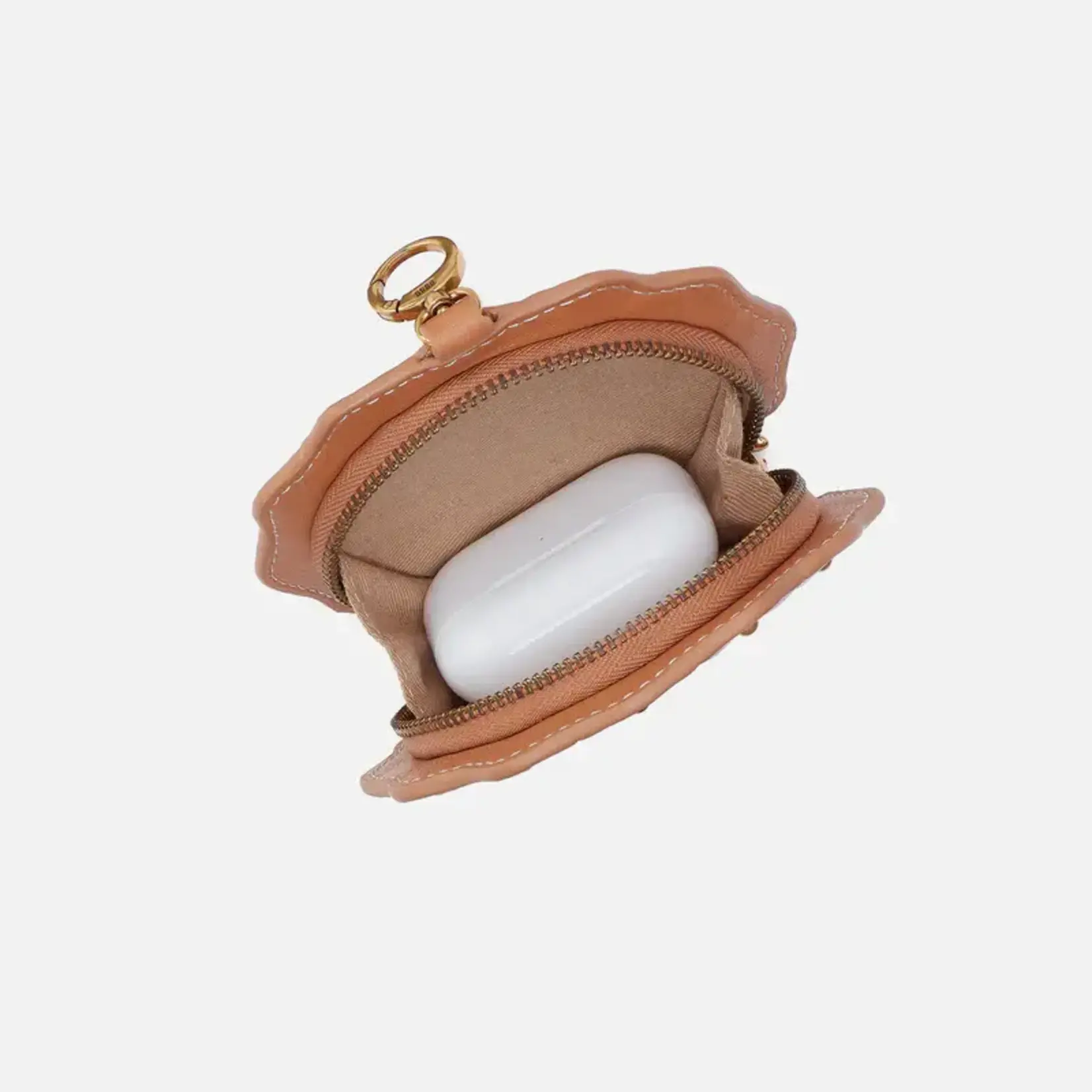 HOBO Seashell Clip Pouch/Warm Cashew