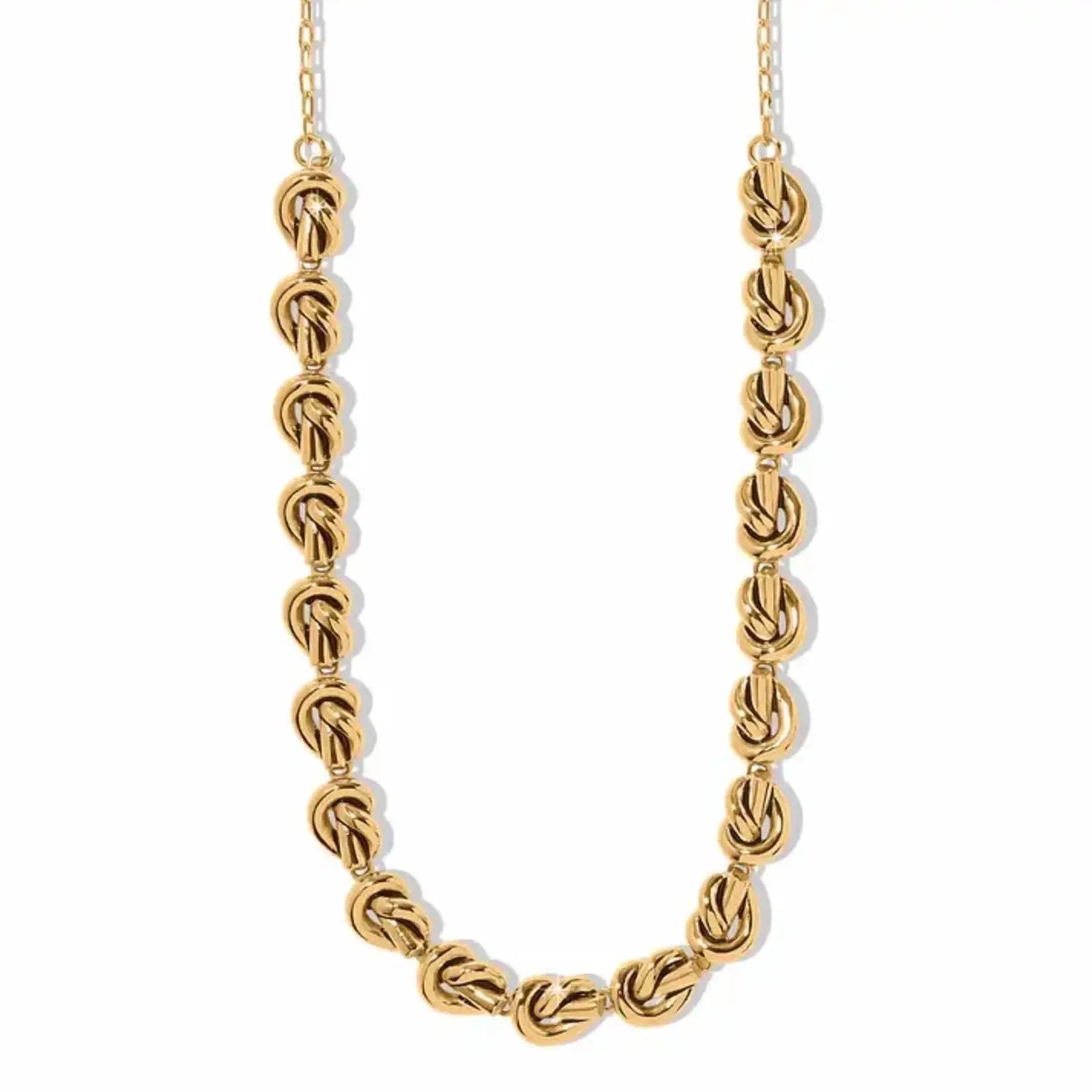 Brighton Interlok Single Knot Collar Necklace