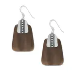 Brighton Pretty Tough Geo Horn French Wire Earrings