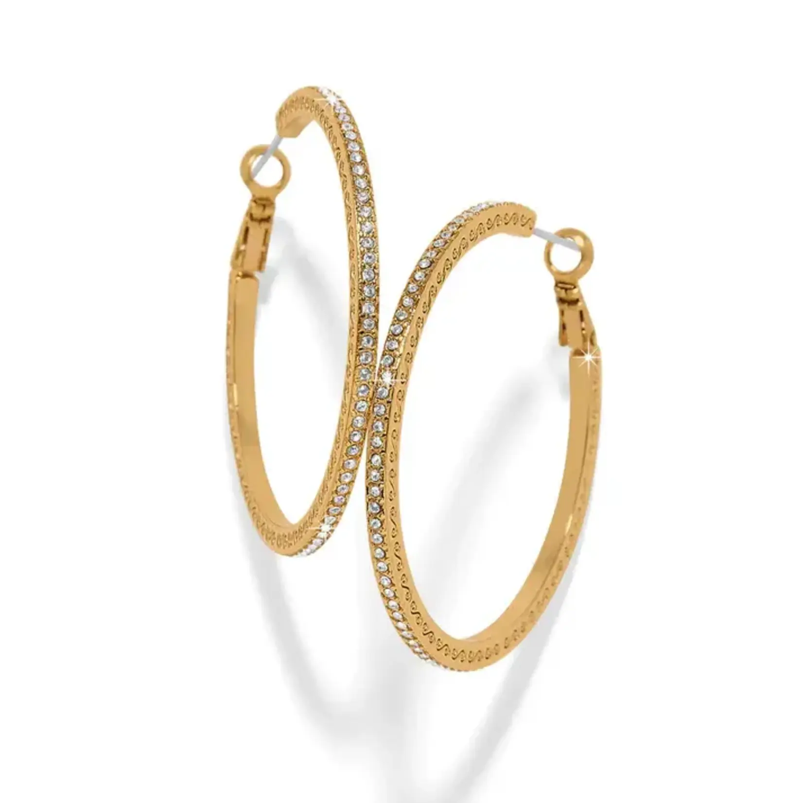 Brighton Meridian Thin Large Hoop Earrings
