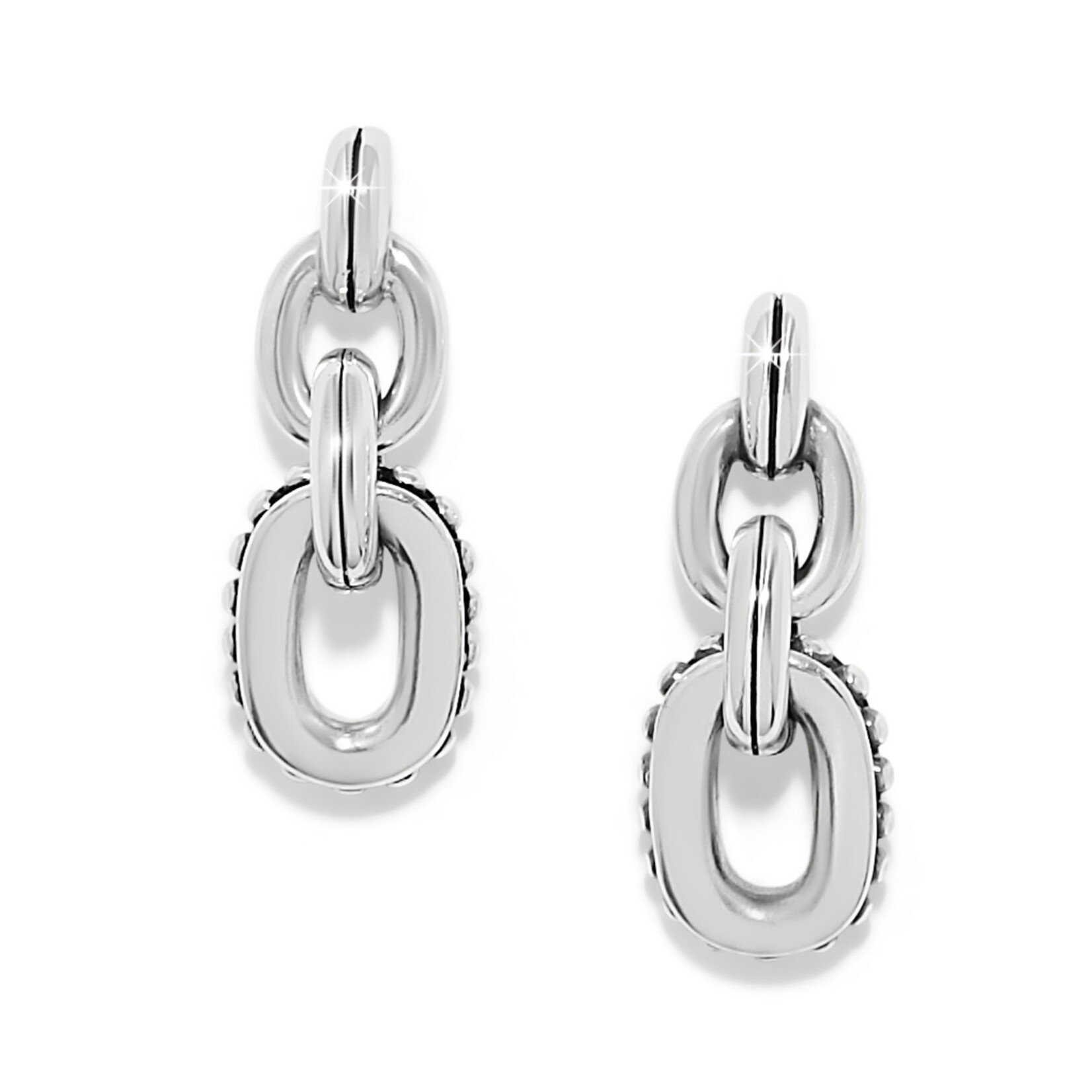 Brighton Pretty Tough Link Post Earrings